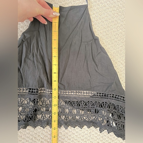 American Eagle Lace Halter Neck Tube Top - Picture 6 of 6